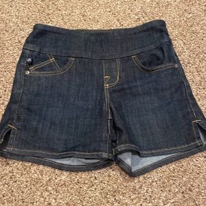 Women’s denim tummy control shorts